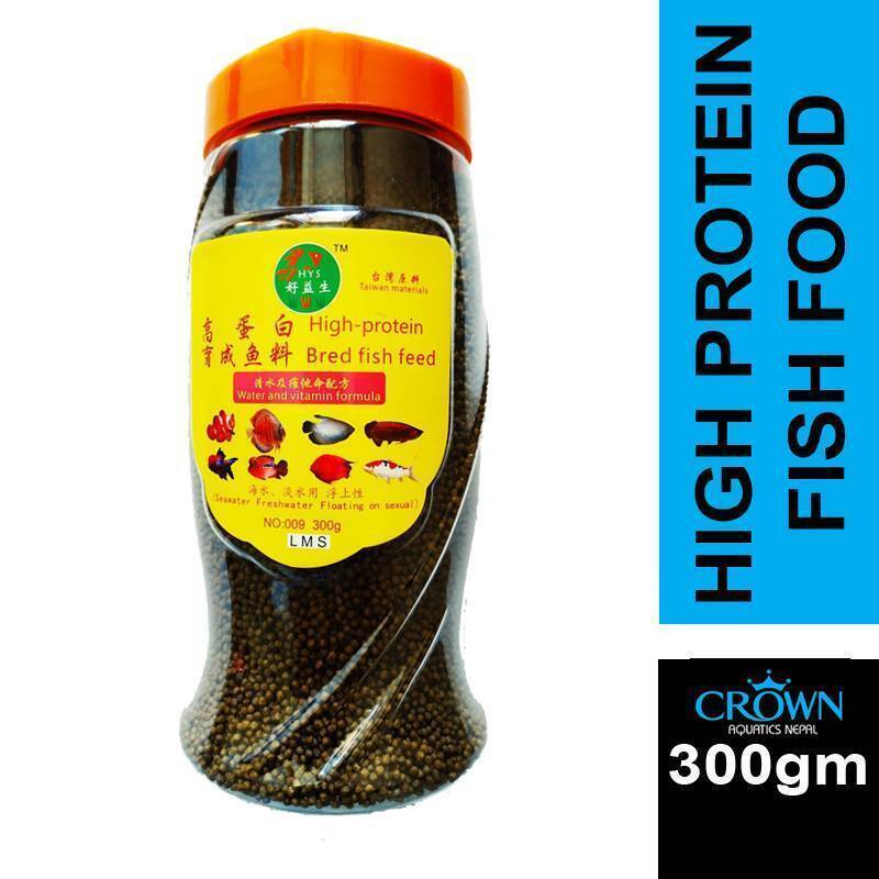 Pet Supplies Pet Foods Fish Hys High Protein Fish Food 300Gm