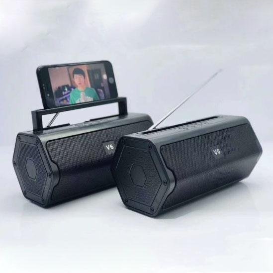 Electronics :: Audio & Video Device :: Headphones & Speakers :: Speakers :: Um-V6 2019 New Mini Bluetooth Portable Speaker Wireless Speaker Original Bluetooth Portable Outdoor Multimedia Speaker Stereo System - Biz