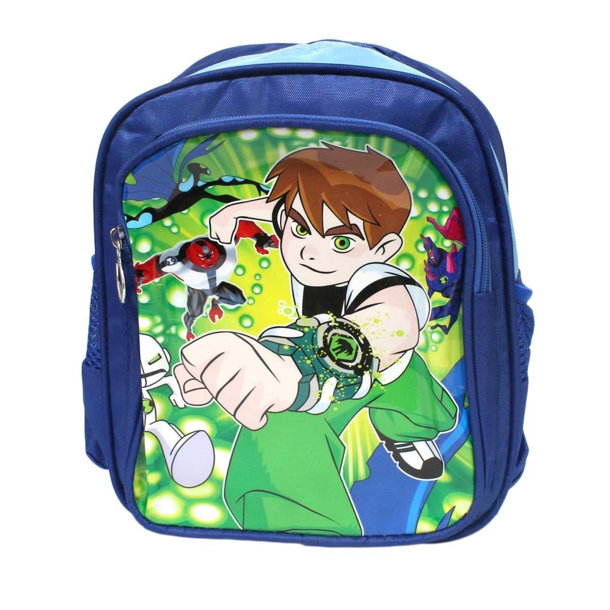 Bags and Travel :: Kid's Bags :: Blue Green Ben 10 Printed Backpack For ...