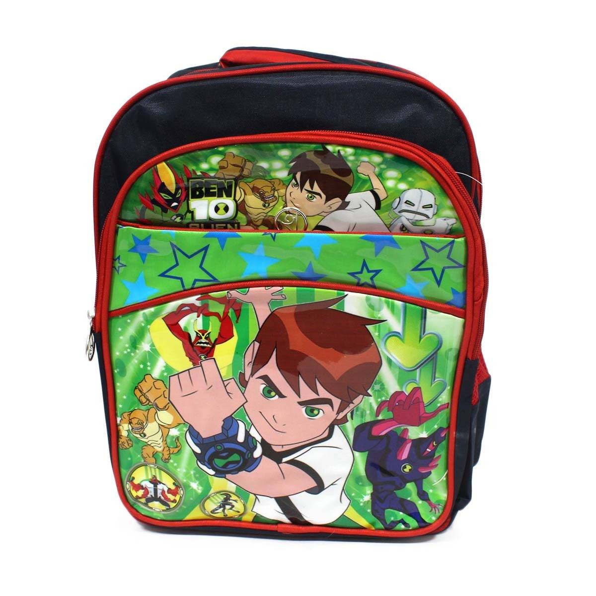 Bags and Travel :: Kid's Bags :: Red Ben 10 Printed Backpack For Kids ...