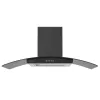 Midea 90 cm Curved Glass Chimney