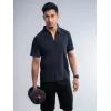 Short-sleeve Athletic Polo T-Shirt