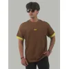 Brown Round Neck T-Shirt