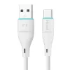 Miccell Braided Micro-USB 2.4A Fast Charging PD Data Cable