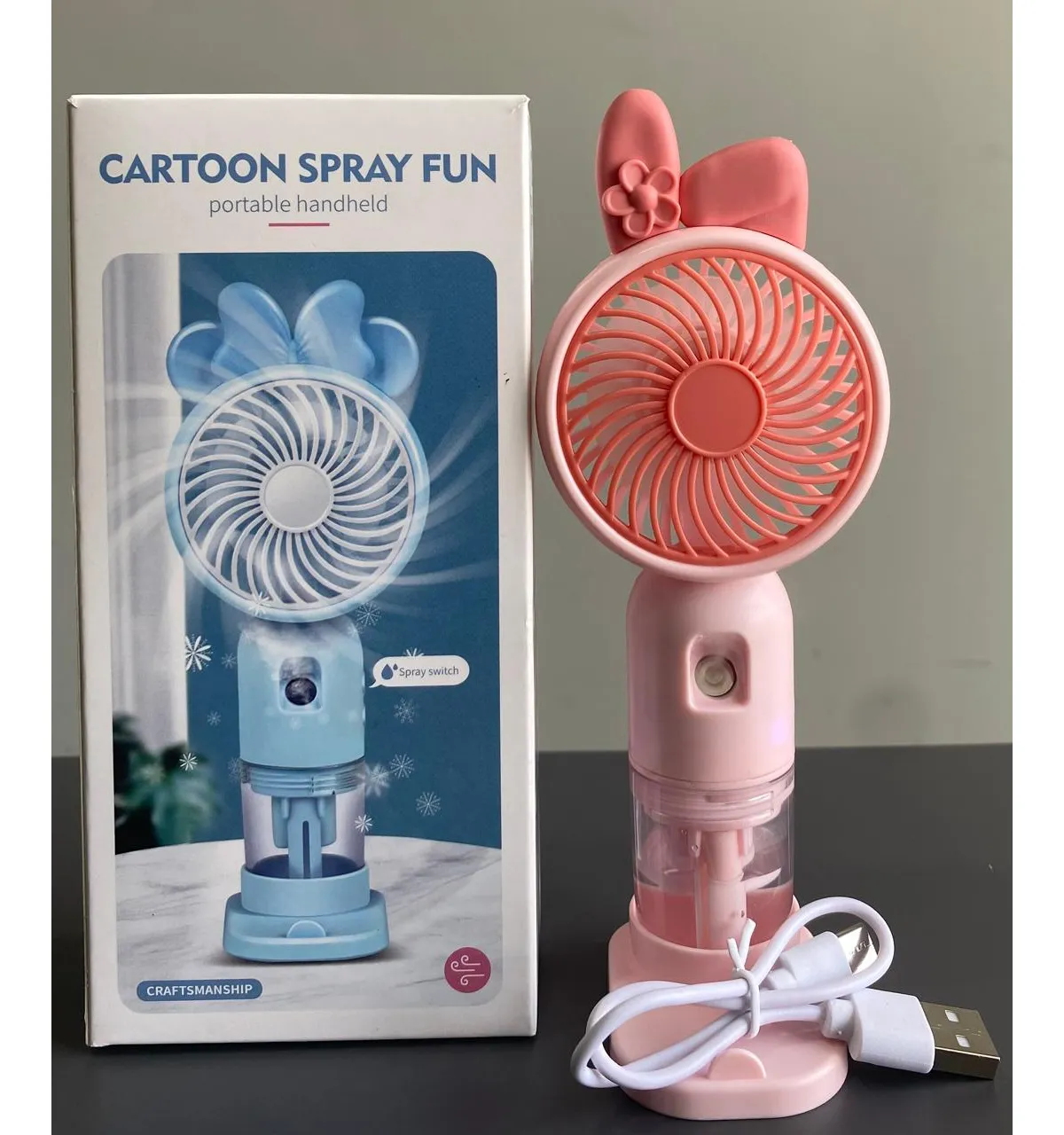 Mini Mist Fan – Portable Cooling Spray