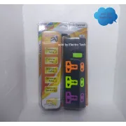 3000 Watt 3m 6 in 1 Multi Plug Extension Cord
