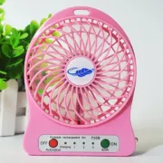 Rechargeable 3 Mode Portable Mini Fan Usb Lithium Battery