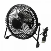 6'' Black Usb Mini Fan