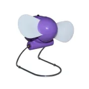 USB Mini Fan with AA Battery Power