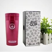 400Ml Coffee Mug Double Wall Stainless Steel Tumbler Vacuum Flask Bottle Thermos Tea Travel Mug