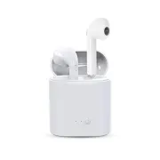 Wireless Bluetooth Earphone For Iphone I7S - (White)