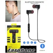 Wireless Sport Sweat Proof Magnetic Earpiece Stereo Headset With Mic & Volume