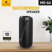 My Power High Bass Speaker Ms66, Waterproof Speaker, Portable Speaker