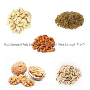 Dry Fruits Combo:- Almond/Cashew Nuts/Green Raisins/Pistachio 200g &Walnut 500g Each