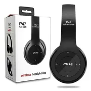 P47 Wireless Bluetooth Foldable Headphones (Fm/Wireless/Tf Card Model)