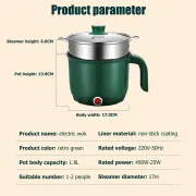 New Design 2022 Multi Function Portable Double Layer Electric Mini Momo Cooker / Rice Cooker / Egg Cooker/ Noodle Cooker / Mini Hot Pot