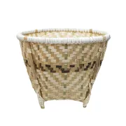 Puja Samagri Bambo Basket/Dalo (डालो) (Height:-10inch/Diameter:-15inch)