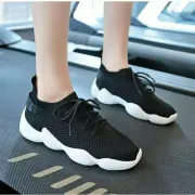 Luxury Sneakers Women Lace Up Women Breathable Mesh Running Shoes - Fashion | Women's Footwear | Sneakers For Women | Shoes For Women |