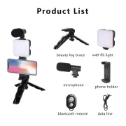 AY-49  Video Making kit, vlogging camera with  Tripod
