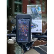 Waterproof Motorcycle Phone Holder Bag â Universal Mobile Stand for Bikes & Motorcycles