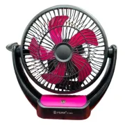 JYSUPER JY-2523 Rechargeable Wind Up-Down Movable Desk Fan
