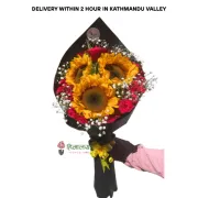 Dazzling Sunflower Bouquet