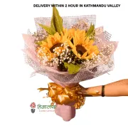 Graceful Sunflower Bouquet