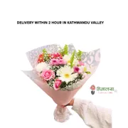 Mix Flower Customized Premium Bouquet