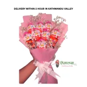 Kinder Joy & Cadbury Crispello Mix Chocolate Bouquet