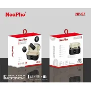 NEEPHO NP-57 Wireless Microphone With Magnetic Clip For Iphone And Type C Port Device