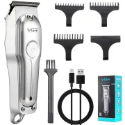 Rechargeable  VGR 071 Hair Clipper Beard Trimmer Kit for Men Cordless Hair Mustache Trimmer Hair Cutting Groomer Kit with Type C Charging Port