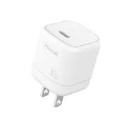 MICCELL 30W PD Fast Charger | Single USB-C Power Delivery Adapter | PPS Support | Universal 100–240V | Travel-Friendly Charger