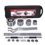 York 55Kg Adjustable Dumbbell Set