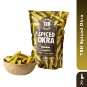 TBH Spiced Okra with Coriander, 70 gm