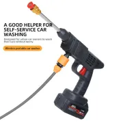 Water Gun Hose Nozzle Car Washer Garden Watering Cordless Pressure Washer Pro/car Washing Gun High Pressure Water Gun