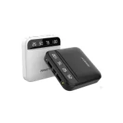 Ansty AP-044 Power Bank 10000mAh with Dual USB Ports, Fast Charging Technology, Built-in Protection, LED Indicator, and Micro-USB Cable