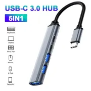 Ansty USB-C hub 5 in 1 multifunction Adopter USB 2.0, 3.0 type c UA-04