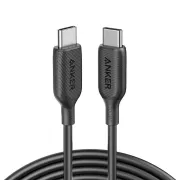 Anker Power Line III USB-C to USB-C 100W 2 Cable 6ft B2B A8856H11 - Black