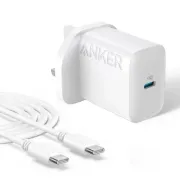 Anker 20W USB C Fast Wall Charger Type C to C cable