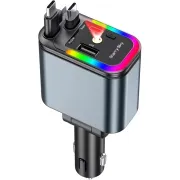 5-in-1 Starry Sky Dual Telescopic Fast Car Charger