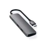 Satechi Slim Aluminium Type-C Multi-Port Adapter ST-CMAM
