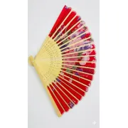Floral Japanese Folding Hand Fan