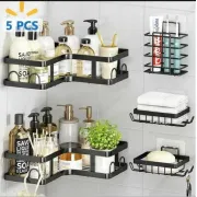 Stainless Steel Corner Shower Caddy Set