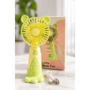 Cute Little Bear Handheld Fan – USB Rechargeable Portable Mini Fan-YL020A