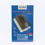 SOLID POWER Ultra Thin 10,000mAh Powerbank (SP-13)
