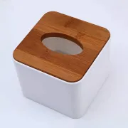 Wooden Cover Tissue/Napkin Box