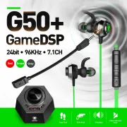 PLEXTONE G50 Quake Vibration Gaming Earphones with DSP Sound & Detachable Mic