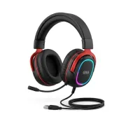 Misde G93 USB Over Ear Gaming Headset With Noise Isolating Microphone And LED Lighting