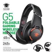 Plextone G5 Bluetooth Foldable Gaming Wireless Headset