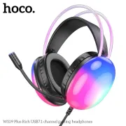 Hoco W109 Plus 7.1 Surround Sound Gamingg Headphone